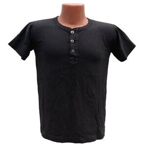 Mister Freedom Sportsman P.T. Black Henley Medium